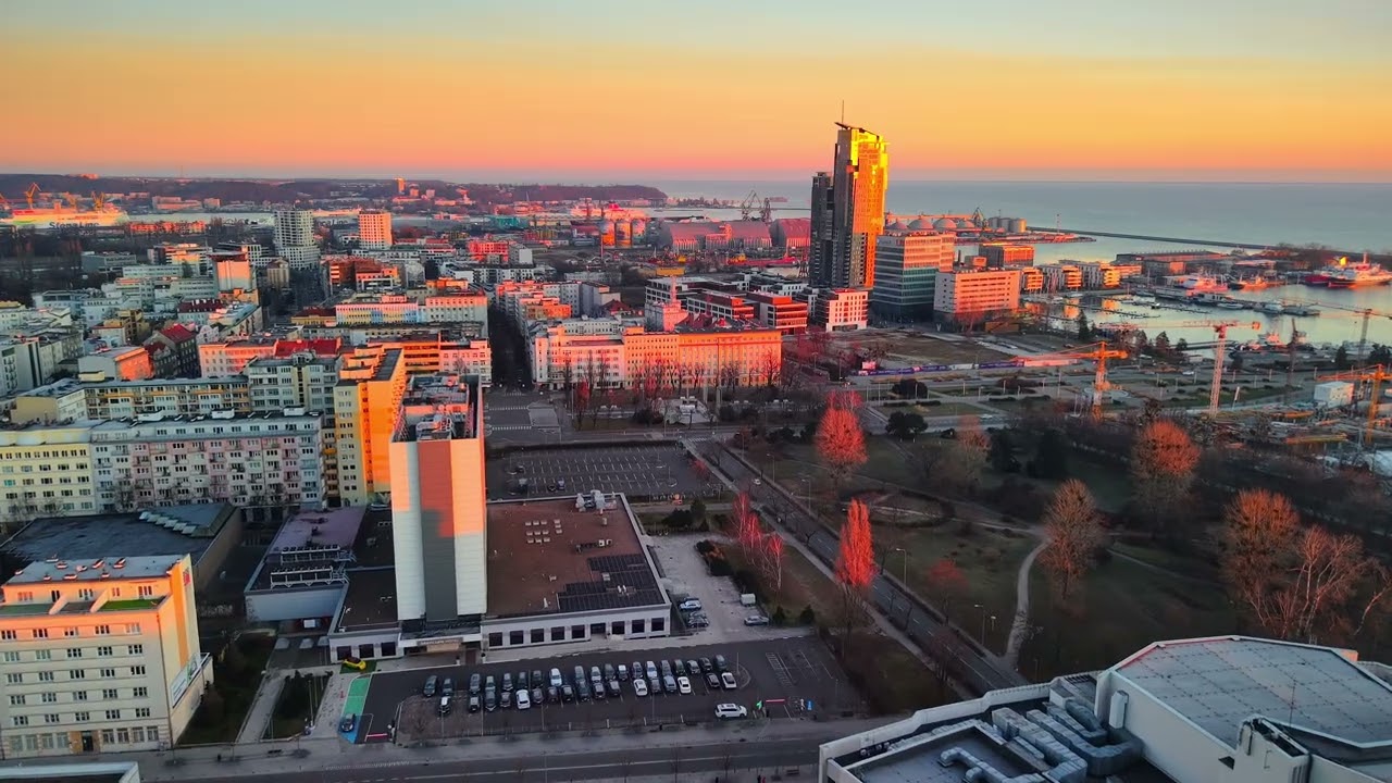Gdynia Sunrise 25.12.2025 4K