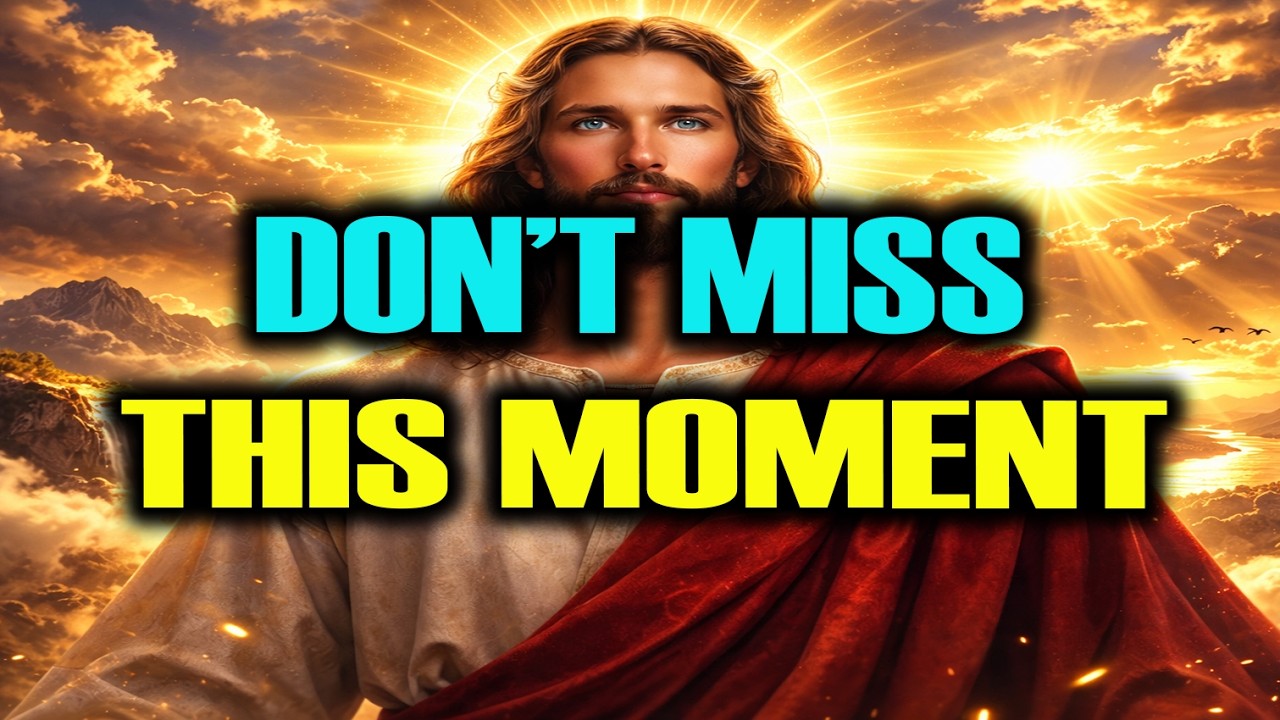 GOD SAYS: THIS MOMENT CAN SHAPE YOUR FUTURE — CHOOSE LIFE TODAY . 🙌🙌