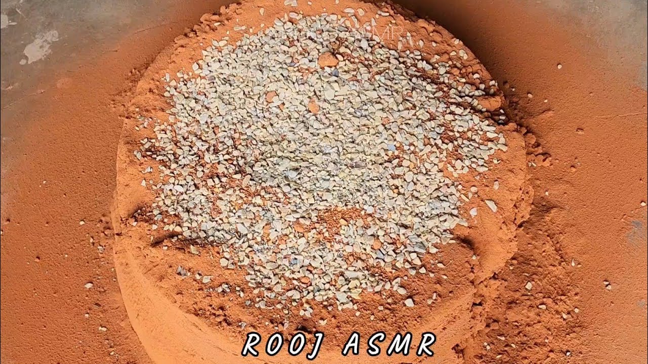 Bombastic Red Dirt+Yellow Concrete Full Tub Crumbles🔥Dry Floor + New Claypot Crumbles😍 Don't Miss❤️