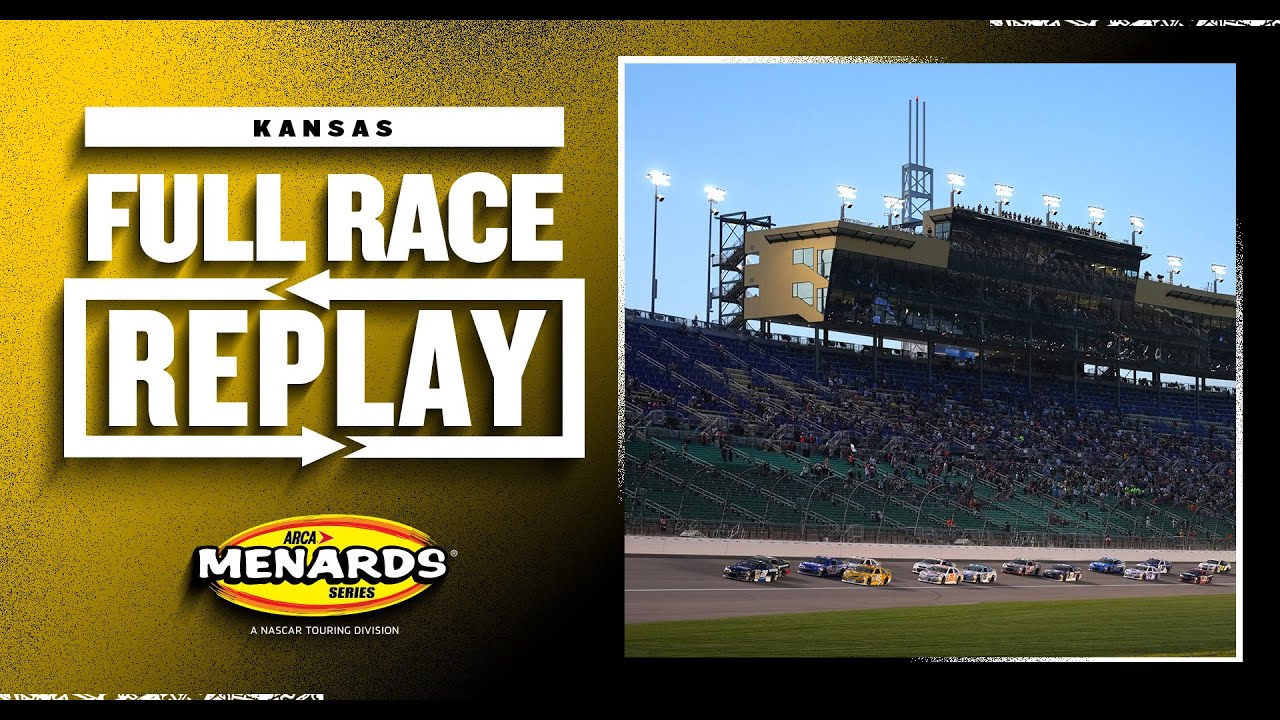 ARCA Menards Series full race replay: Reese's 150 from Kansas Speedway