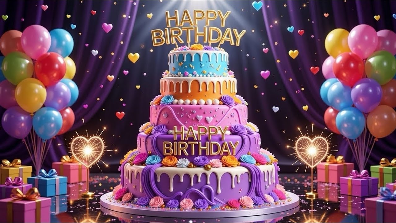 Happy Birthday To You - Happy Birthday - Happy Birthday - Happy Birthday To You...!