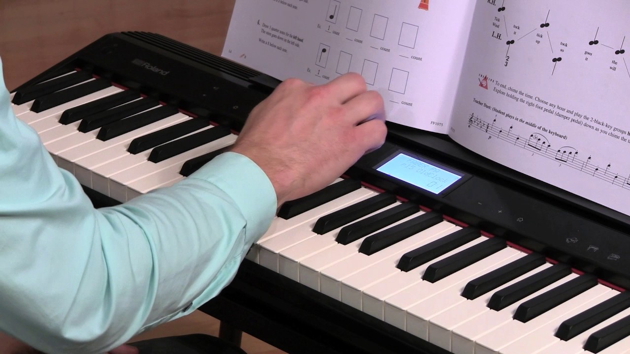Getting Started with the Roland GO:PIANO and Faber Piano Adventures