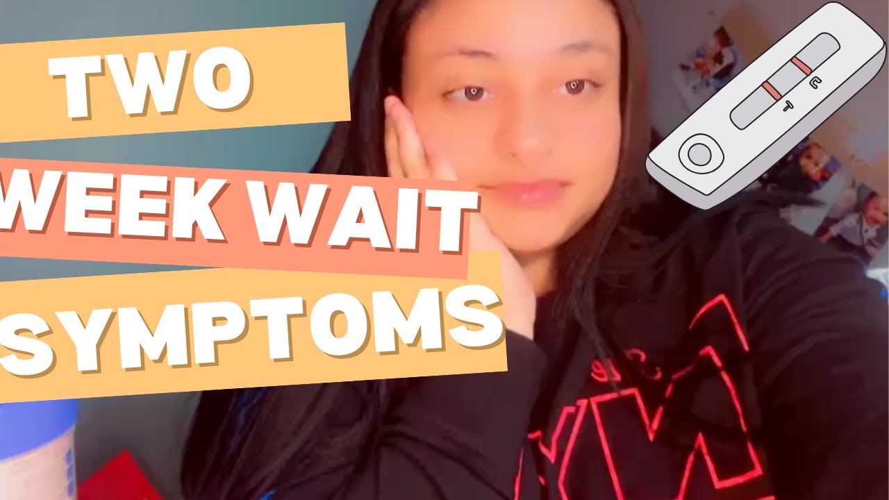 TWO WEEK  WAIT SYMPTOMS *I GOT MY BFP*  HEAVY BLEEDING #subscribe_for_more_video  #twoweekwait