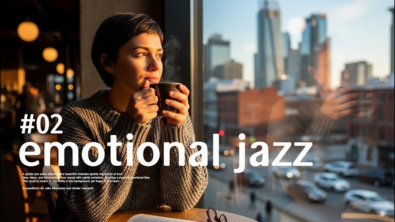 [Playlist] Warm Jazz Piano & Coffee ☕ Soft, Non-Intrusive Piano Music for Cafés & Stores 🎧