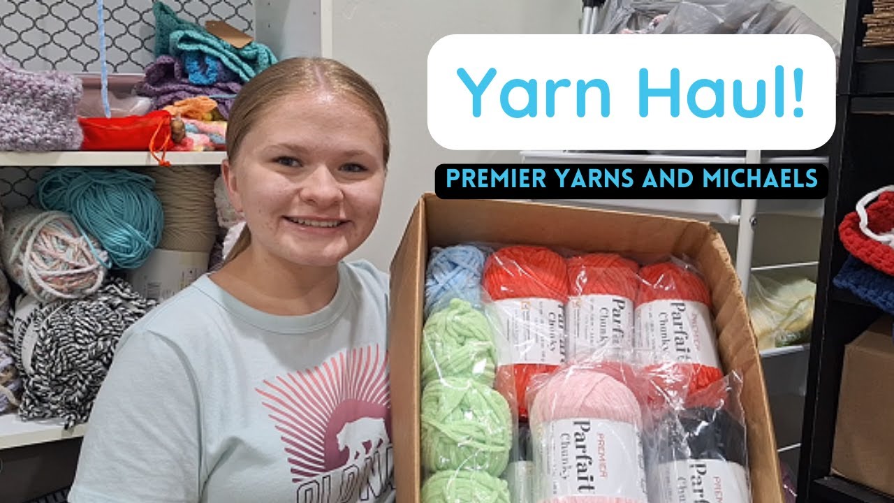 Yarn Haul May 2023 - Premier yarns and Michaels