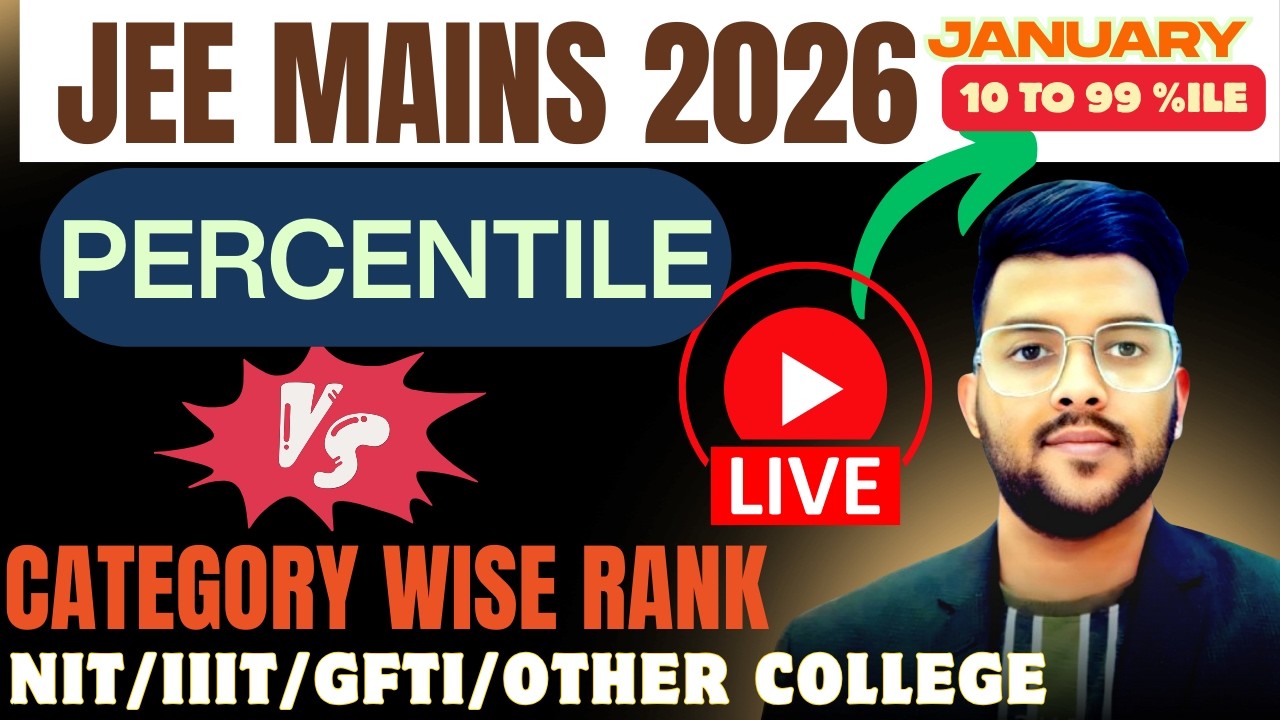 JEE Mains 2026 Percentile vs Rank VS COLLEGE  | Live Ask about college option #jee #result #college