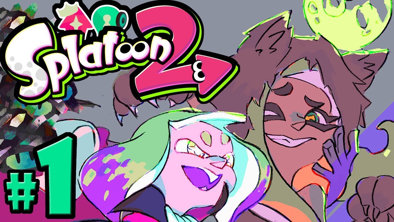 Splatoon 2 Halloween Splatfest - Vampires VS Werewolves PART 1 Nintendo Switch Gameplay Walkthrough