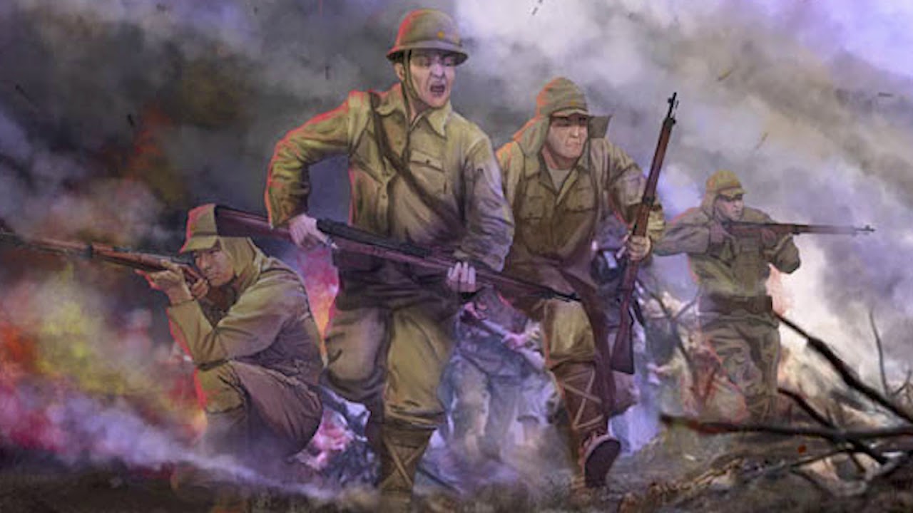Imperial Japanese military song - If you're a man (男なら)