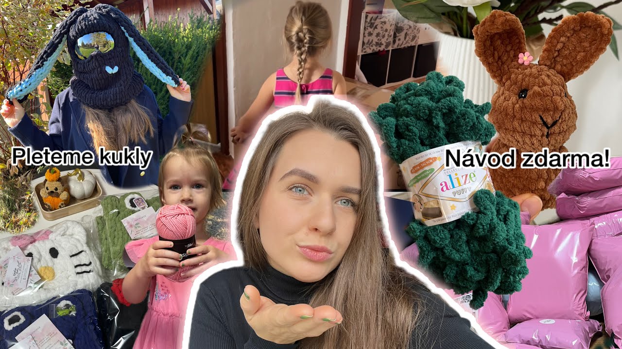 VLOG | Balíme objednávky 📦 | Návod ZDARMA a pletu s Vámi kukly 🌸