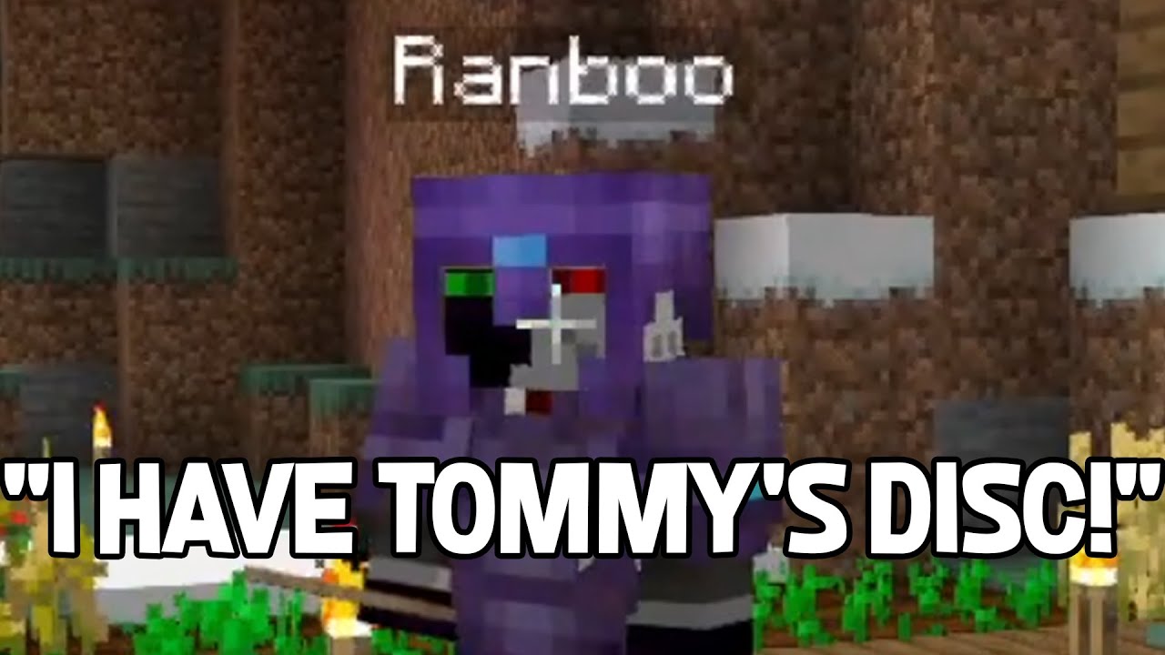 Ranboo tells Technoblade and Philza that he has Tommy's DISC - DreamSMP