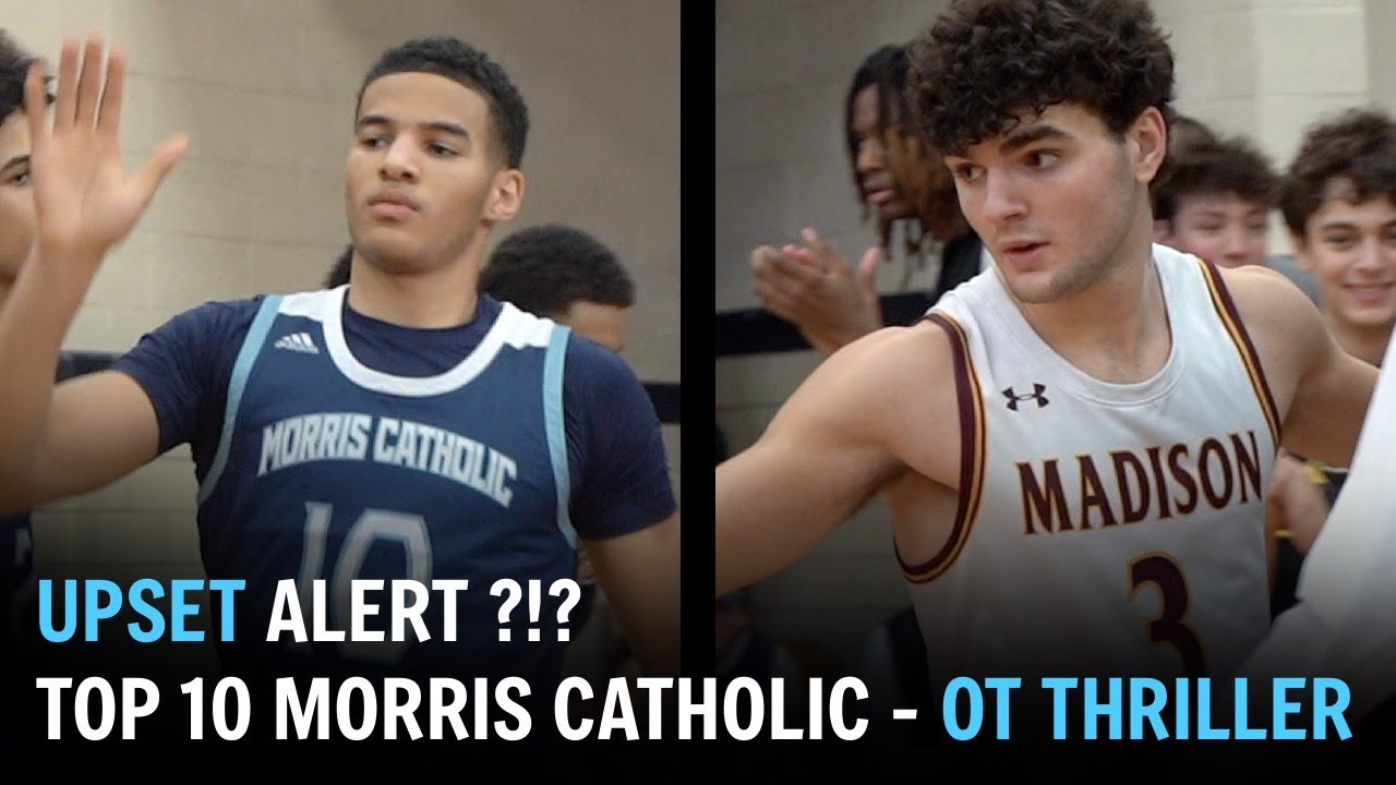 BUCKET GETTERS DELIGHT ! OVERTIME THRILLER - MORRIS CATHOLIC VS. MADISON