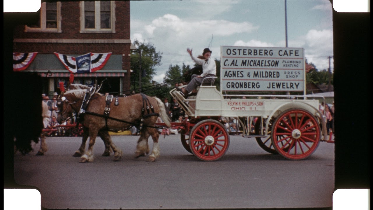 Alexandria, MN Centennial Parade 1958