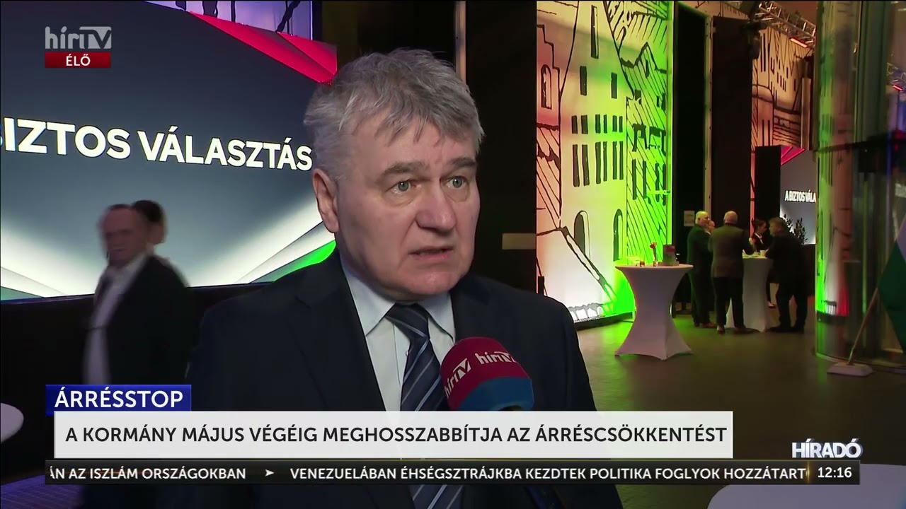 Marad az &aacute;rr&eacute;sstop: A korm&aacute;ny let&ouml;rte az &aacute;rakat- H&iacute;rTV