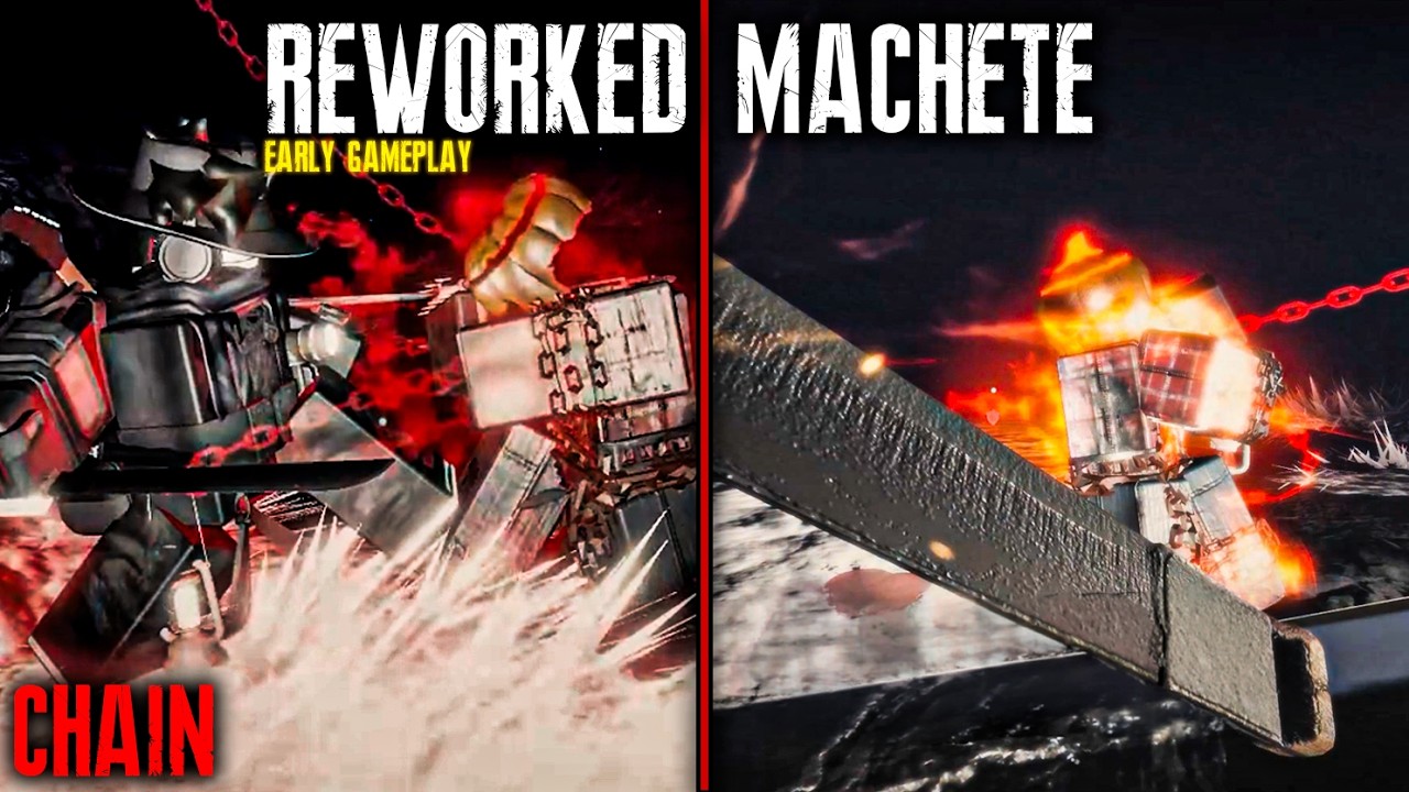 MACHETE V1 REWORK &ndash; EARLY GAMEPLAY & QTEs SHOWCASE | Roblox CHAIN