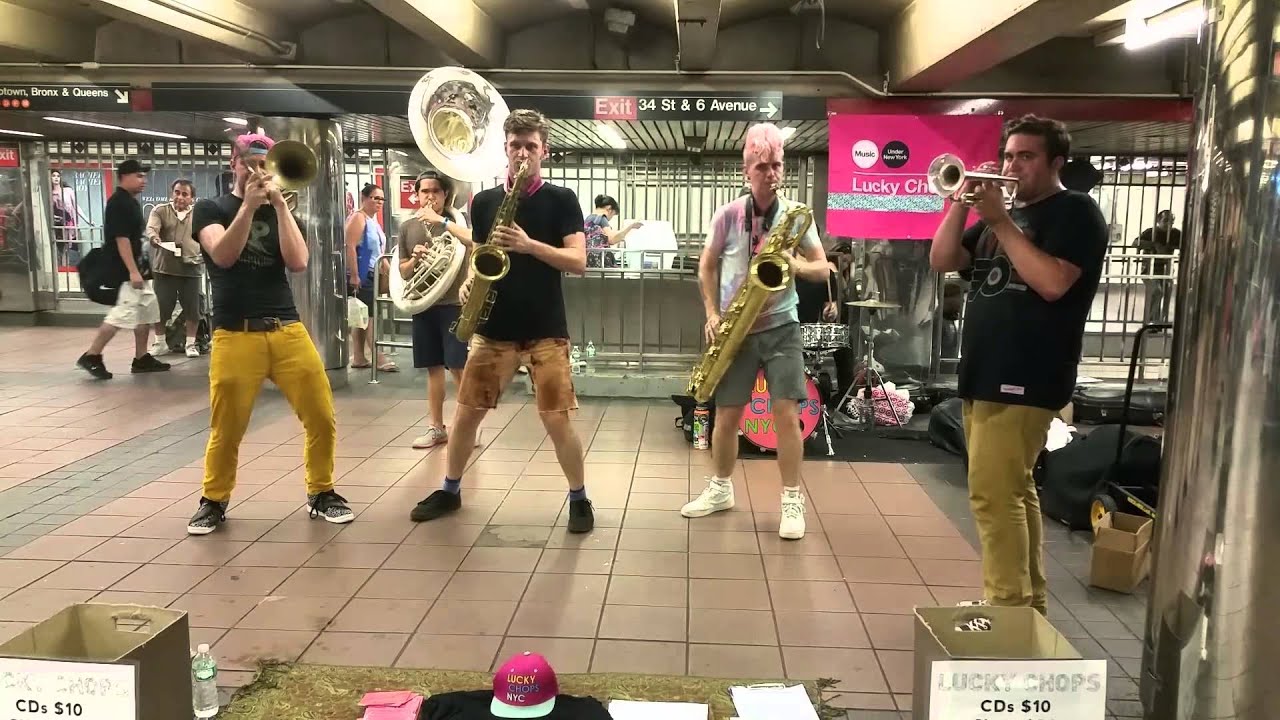 Lucky Chops NYC (34th St. Herald Sq. NYC_09/09/15)