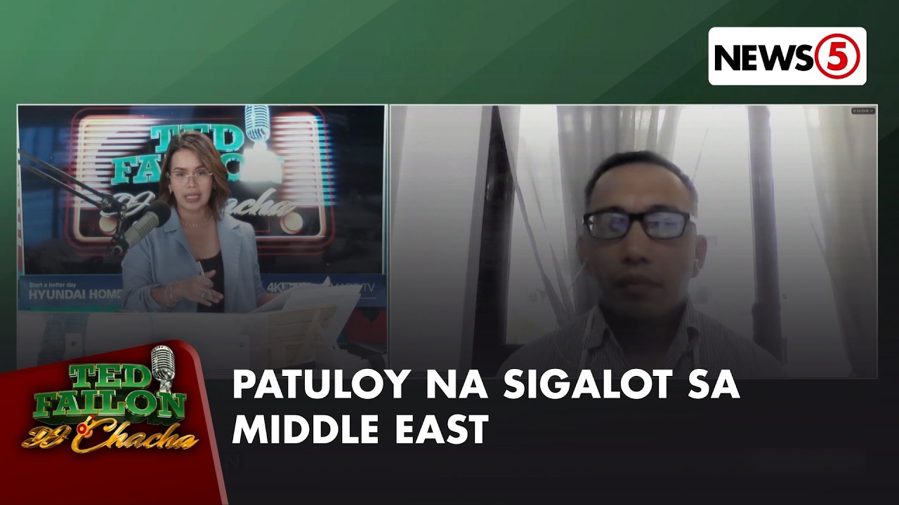 Paano nakakaapekto sa Pilipinas ang tensyon sa Middle East? | Ted Failon & DJ Chacha