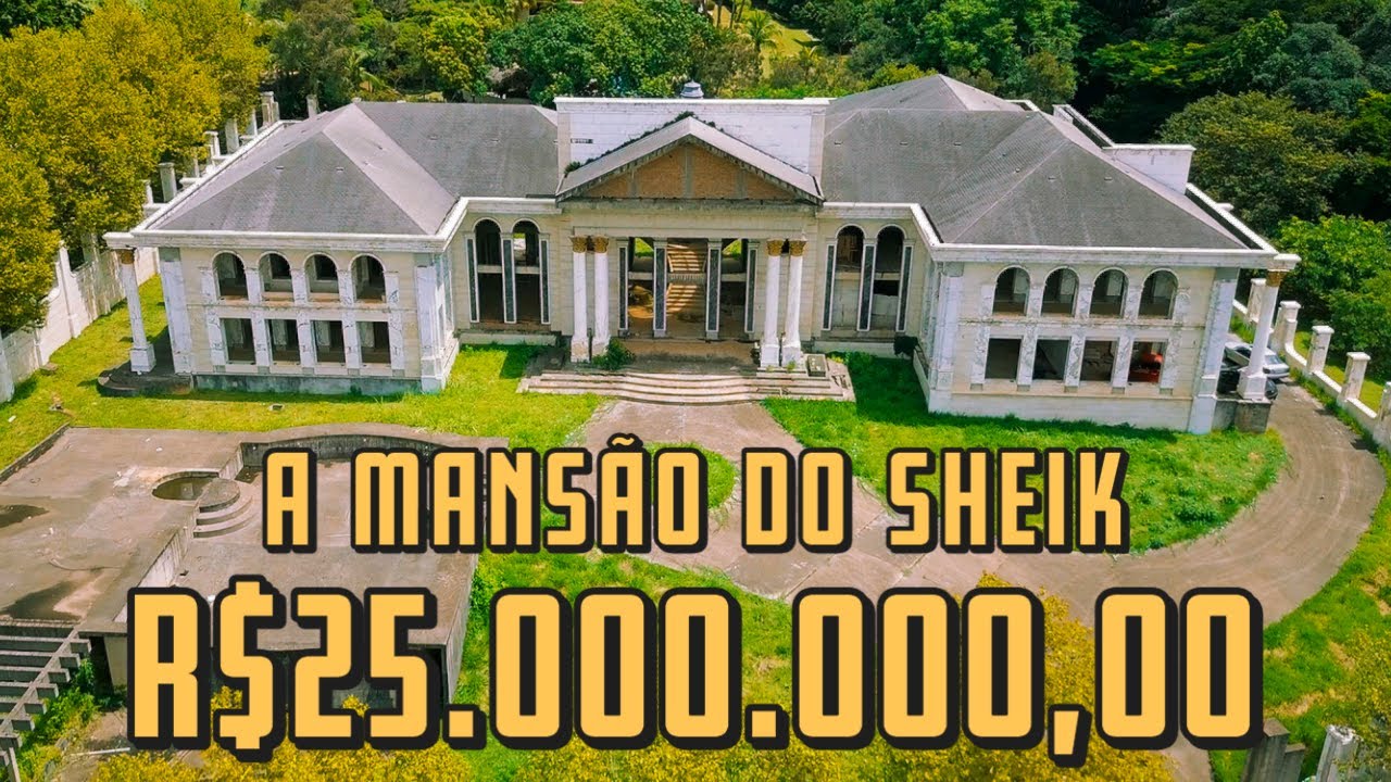 🎷 Entramos no PALÁCIO do SHEIK Libanês de 25 MILHÕES de reais em Valinhos SP - CA13045