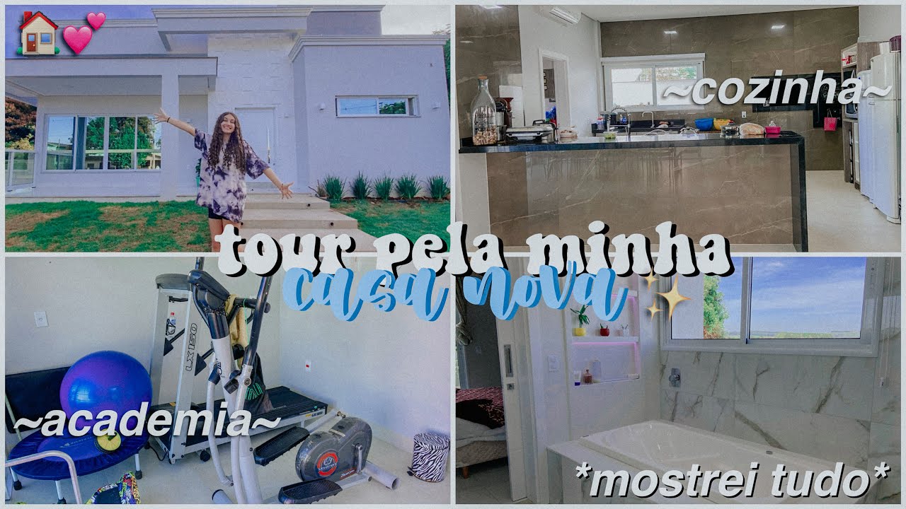 tour pela minha casa nova!!!🏠💕 ~mostrei tudo~