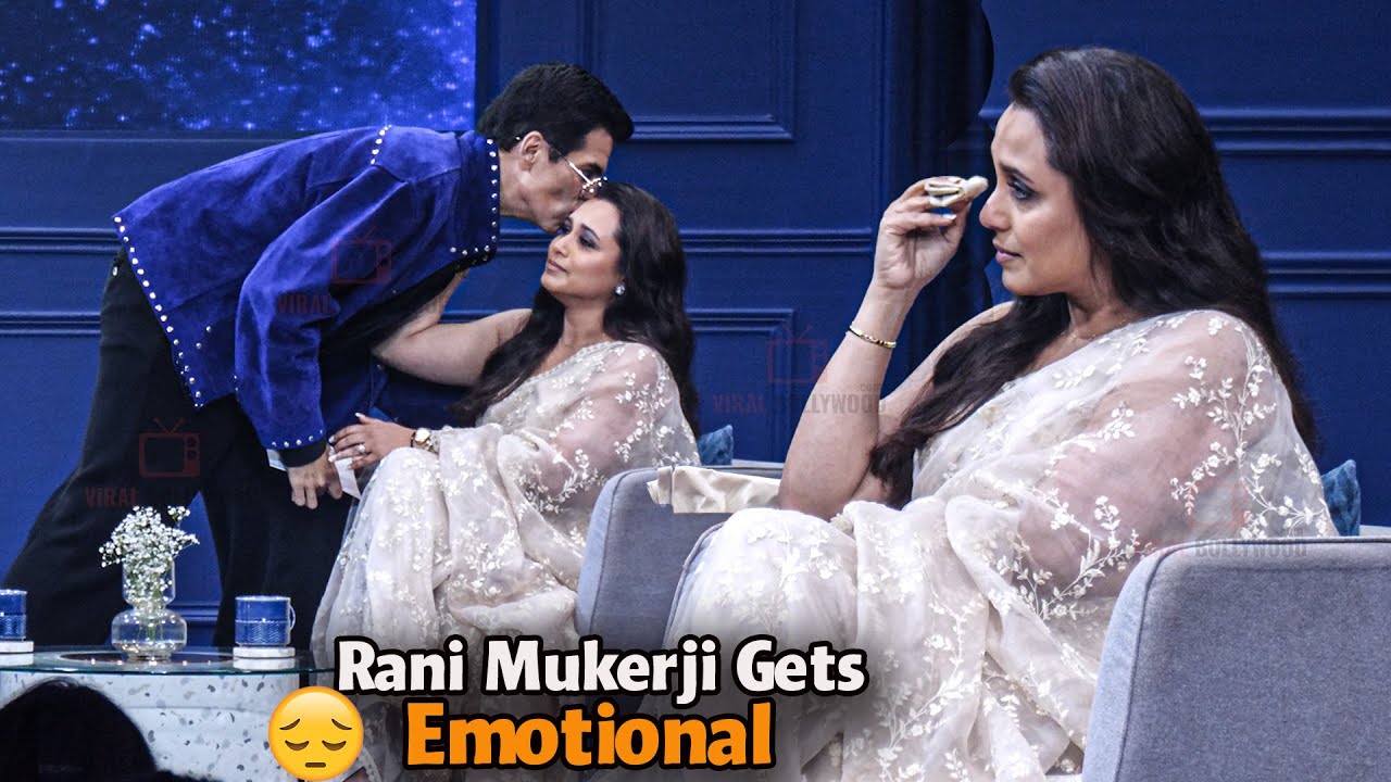 Rani Mukerji Gets Emotional Talking About Kuch Kuch Hota Hai,Shares Rare Ghulam Dubbing Story