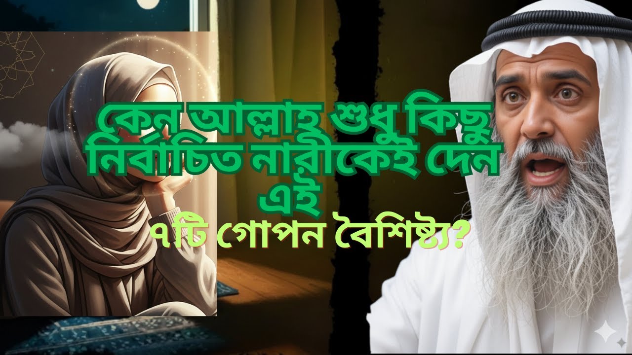 কেন আল্লাহ শুধু কিছু নির্বাচিত নারীকেই দেন এই ৭টি গোপন বৈশিষ্ট্য? | ইসলামিক অনুপ্রেরণা! #আলো কাহিনী
