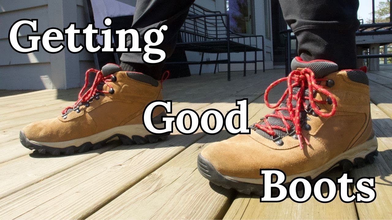 Getting Good landscape boots