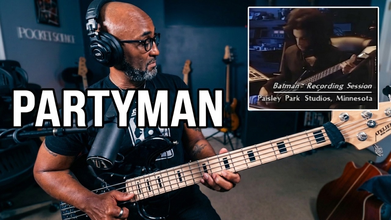 Prince's Party Man Bass Tracking Session Explained!