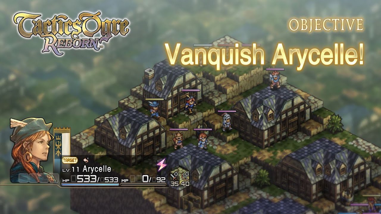 Tactics Ogre Reborn Port Asyton Arycelle Battle タクティクスオウガ リボーン