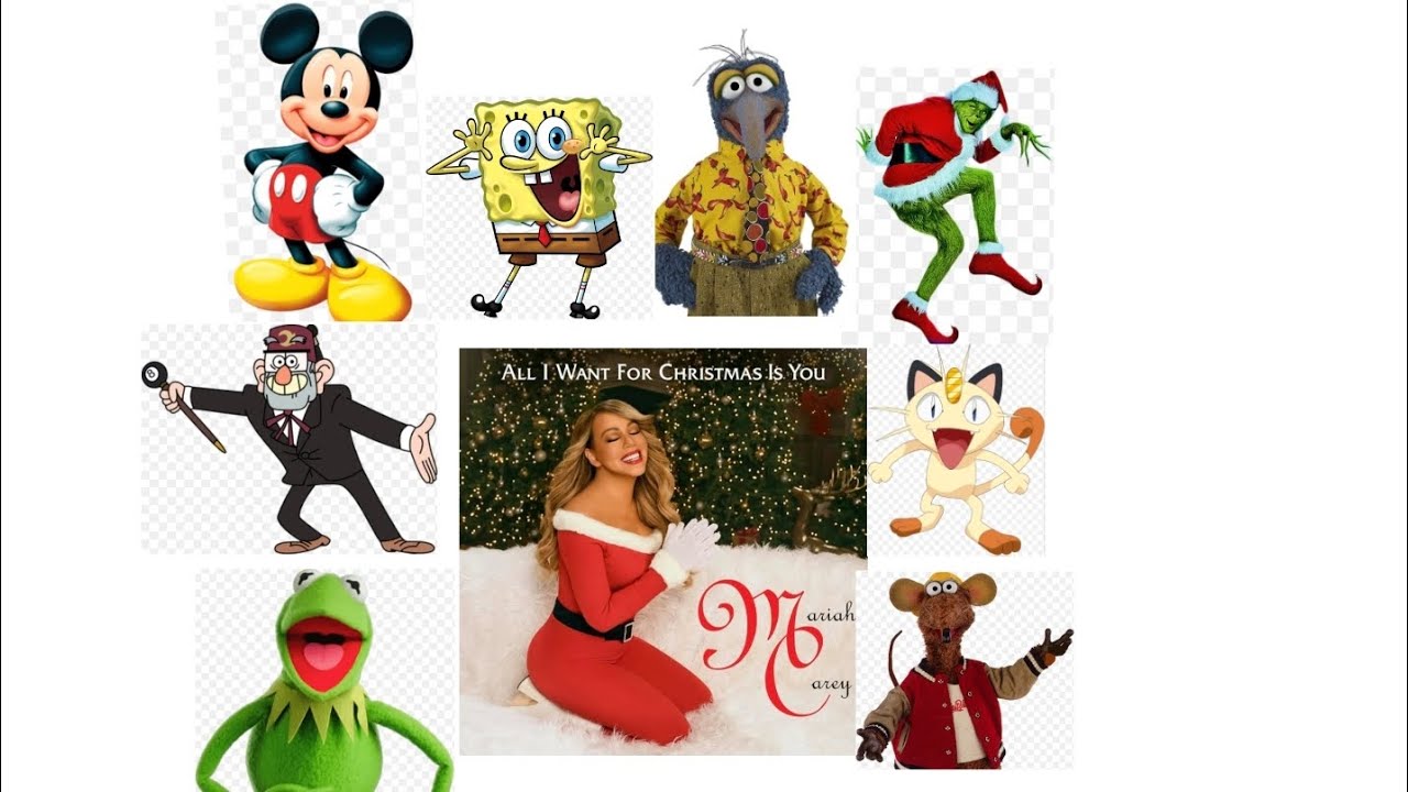 Cantando all i want for christmas is you con 29 imitaciones.
