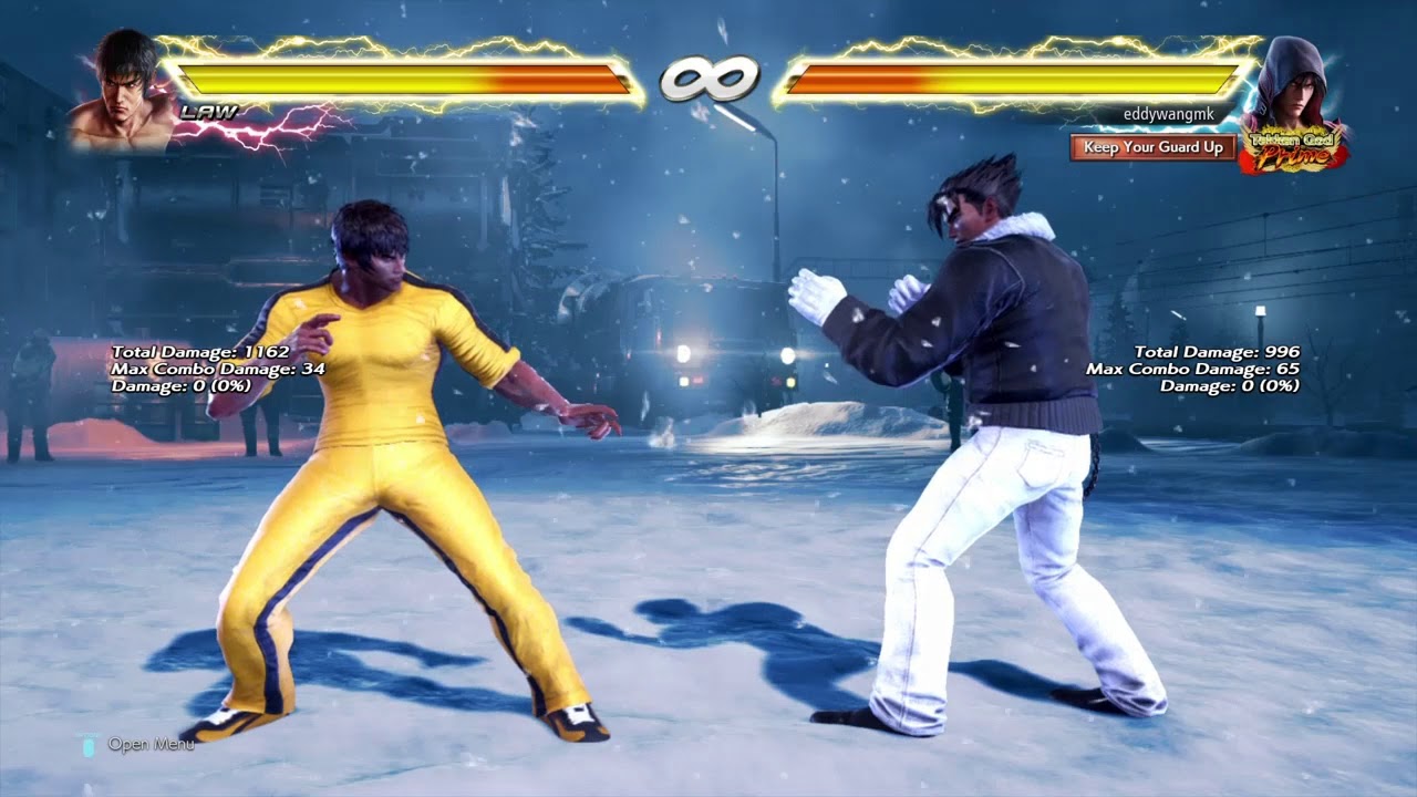 Tekken™7 - Школа Джина - как оказывать давление и справляться с ним (знакомство с устрашающими да...