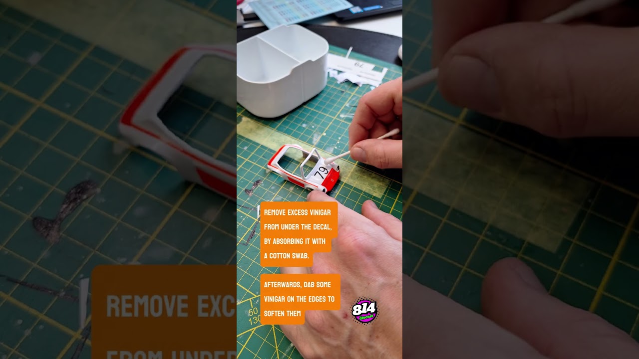 Tutorial custom diecast Hot Wheels water slide decals