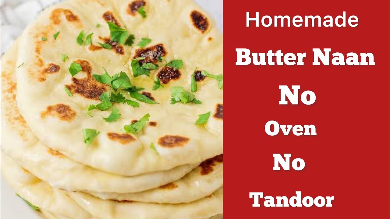 Homemade Butter Naan OnTawa Recipe by My kitchen lab|No Oven without Tandoor|