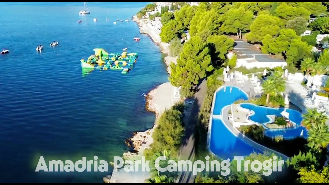 Amadria Park Camping Trogir in Croatia, swimming poll, beaches, dog friendly