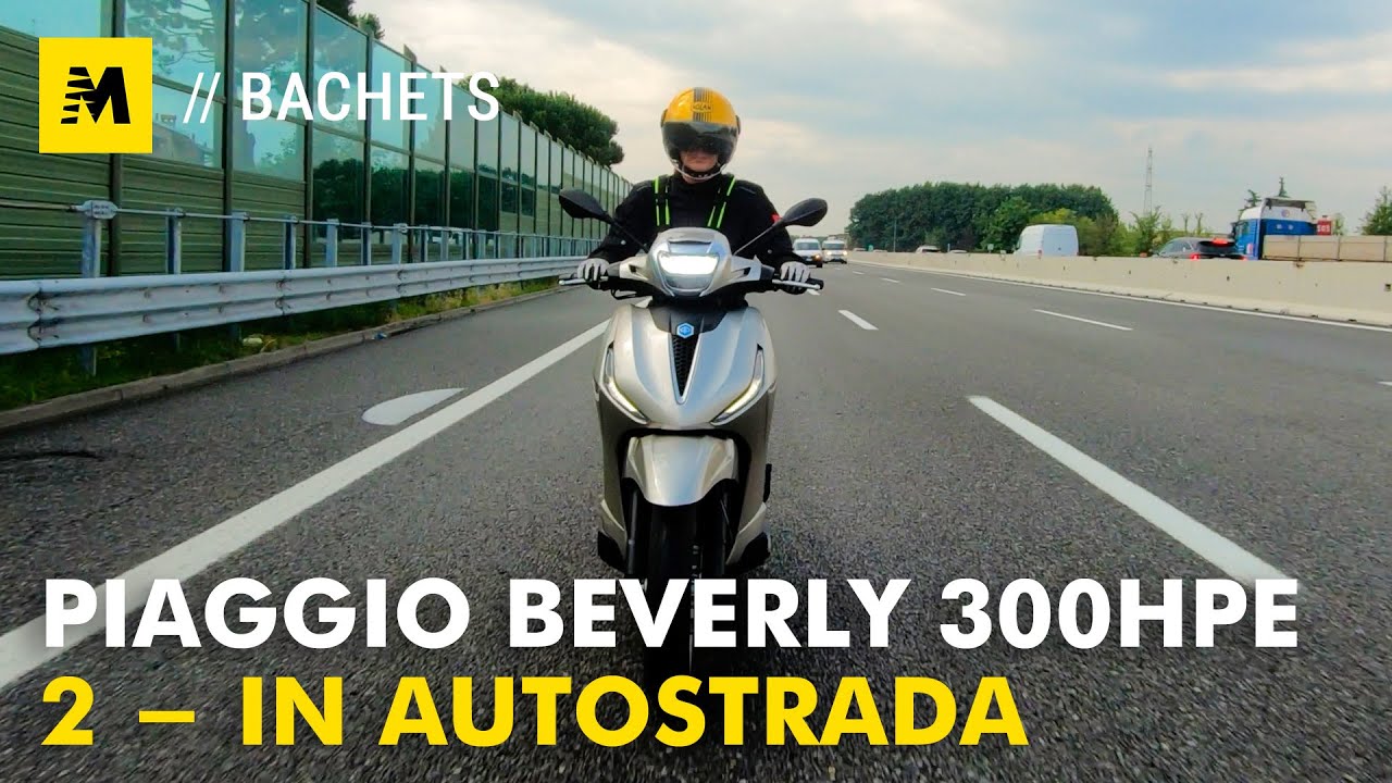 Un mese con... Piaggio Beverly 300 e 400 hpe - 2. In autostrada