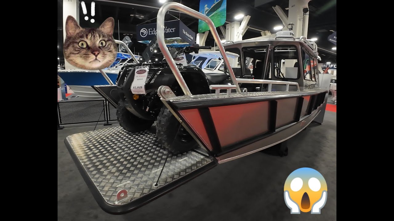 Buy your own landing boat! Alukin CW750 : The toughest utility boat on the water!