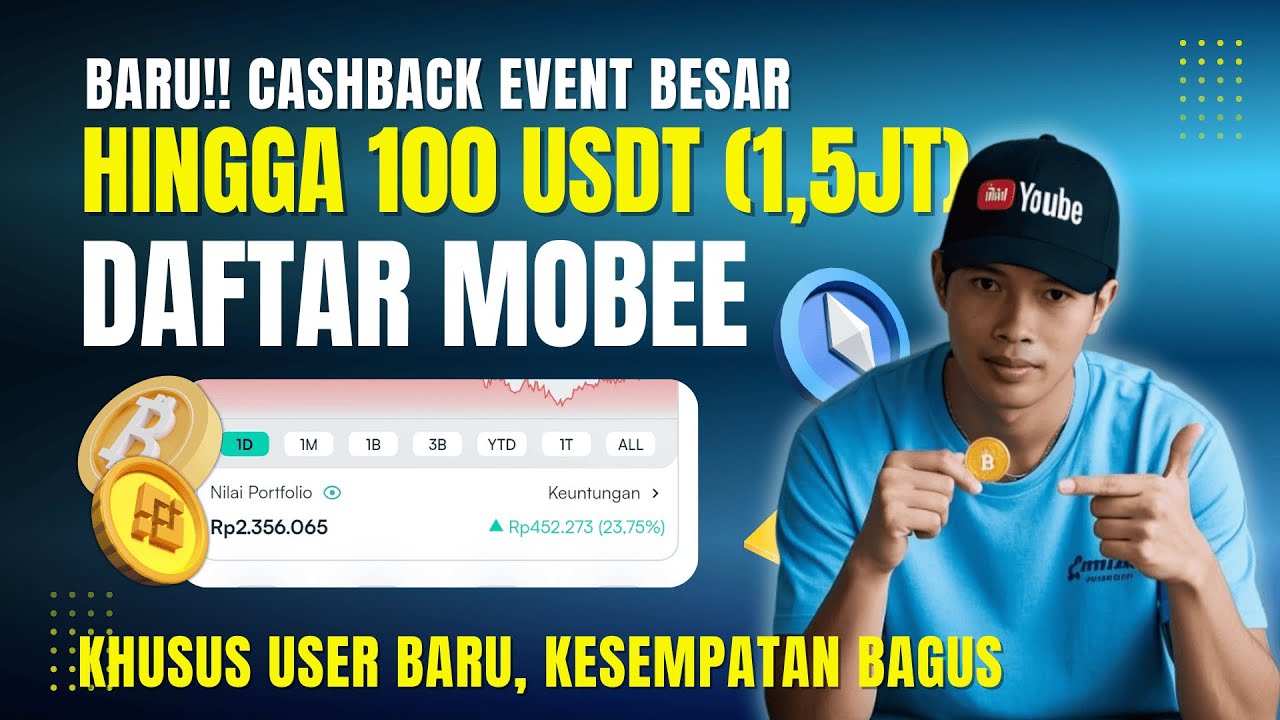 Event Terbaru! Daftar Mobee Exchange Bonus 100 USDT | Tanpa Ribet