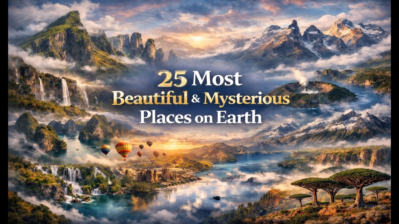 25 Most Beautiful & Mysterious Places on Earth You Won’t Believe Exist  Travel Wonders 2026