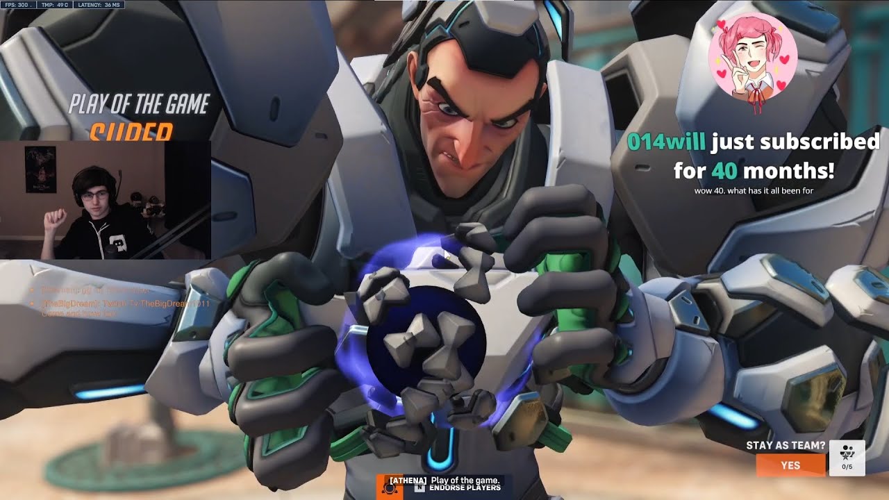 POTG! SMARTEST SIGMA IN OW 2 - SUPER SIGMA SEASON 8 GAMEPLAY TOP 500