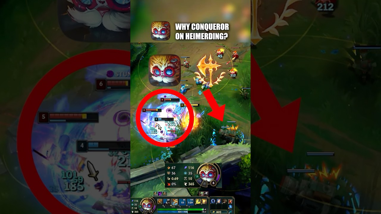 Why Conqueror on Heimer? 🫡