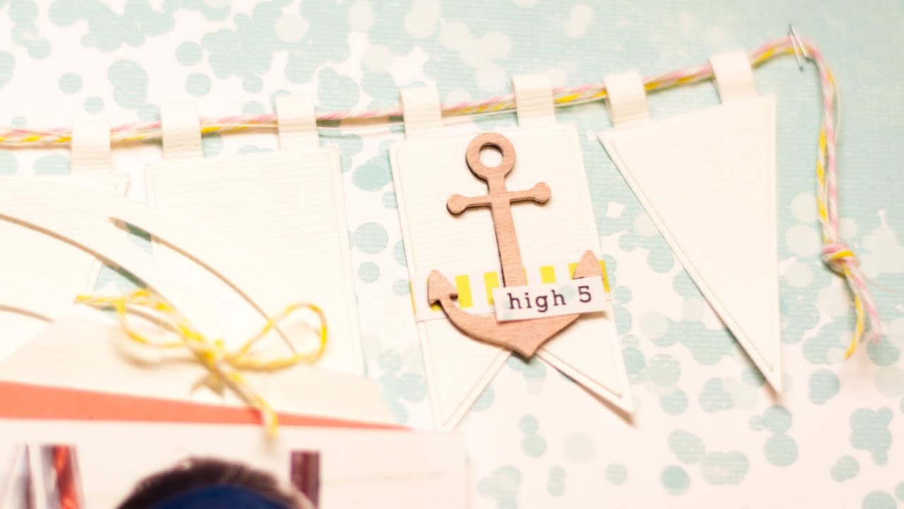 all smiles Scraptastic process video