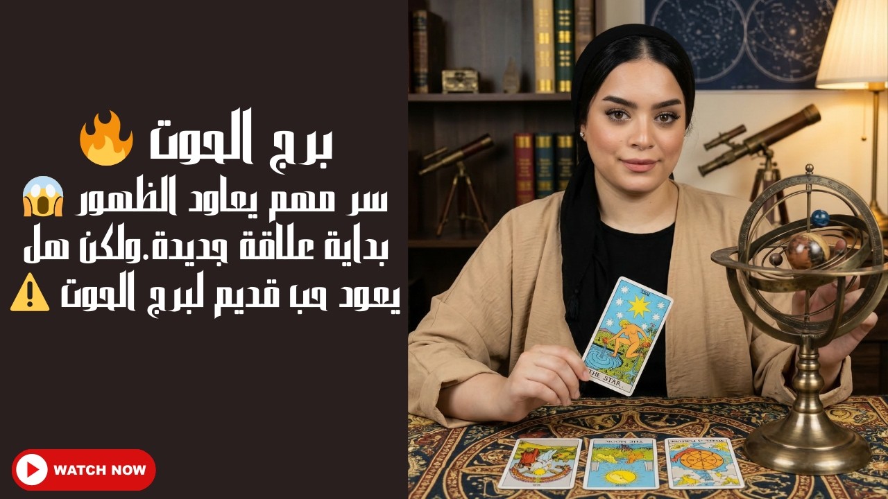 برج الحوت 🔥سر مهم يعاود الظهور 😱 بداية علاقة جديدة.ولكن هل يعود حب قديم لبرج الحوت ⚠️