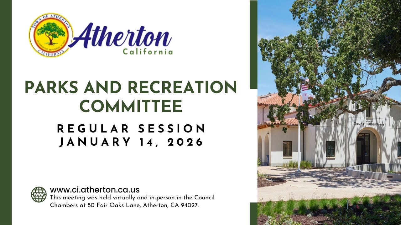 Parks and Recreation Committee Meeting   January 14, 2026