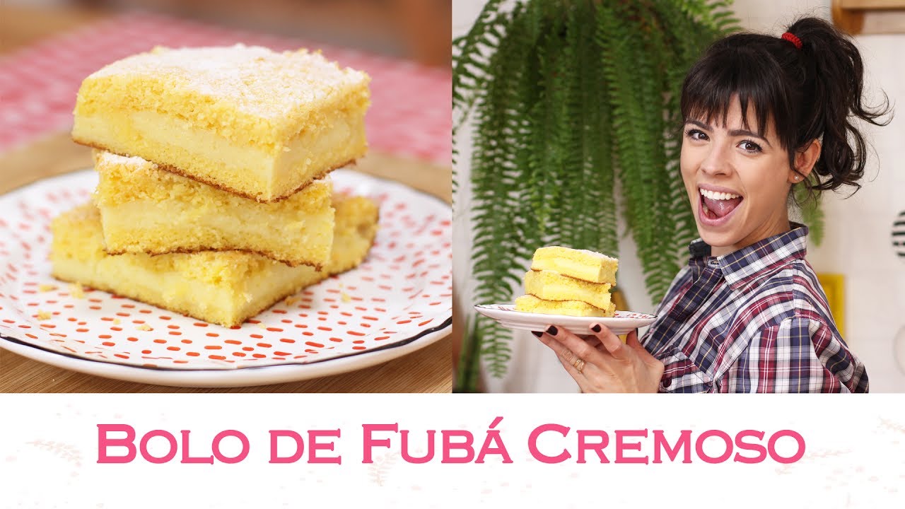 BOLO de FUBÁ CREMOSO | TPM, pra que te quero?