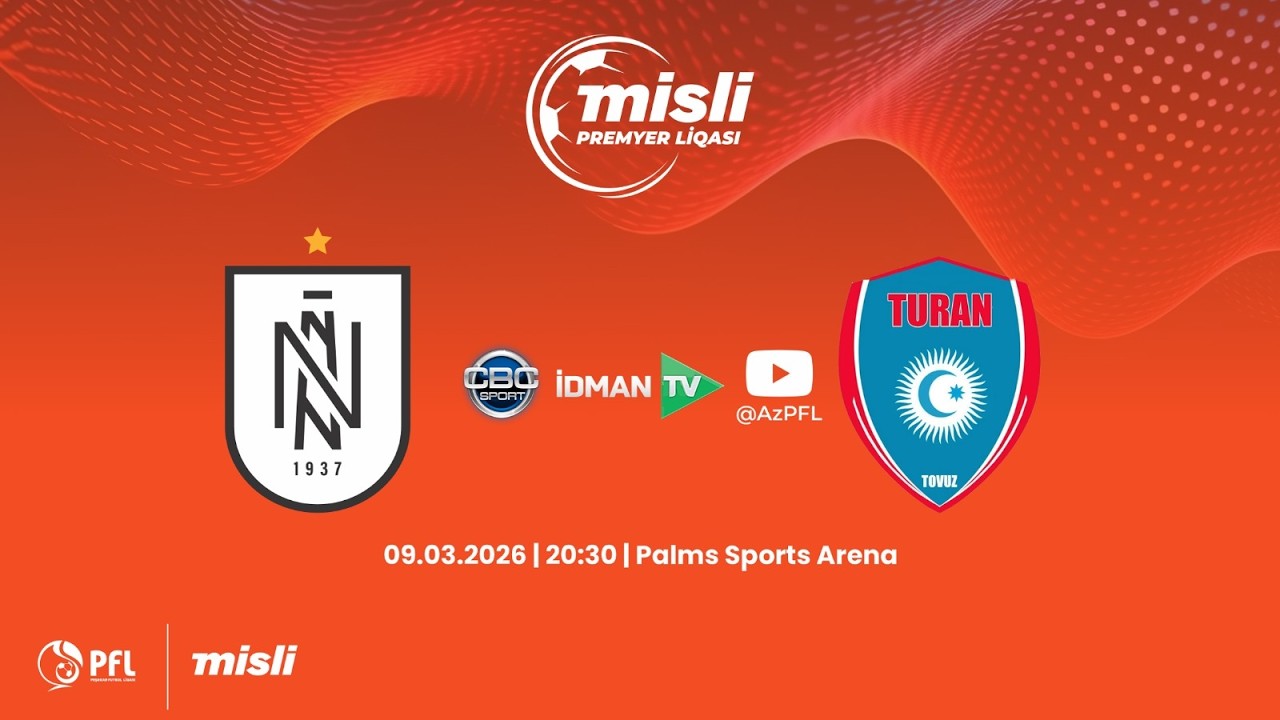 Misli Premyer Liqası 2025/2026 XXIII tur “Neftçi” – “Turan Tovuz”