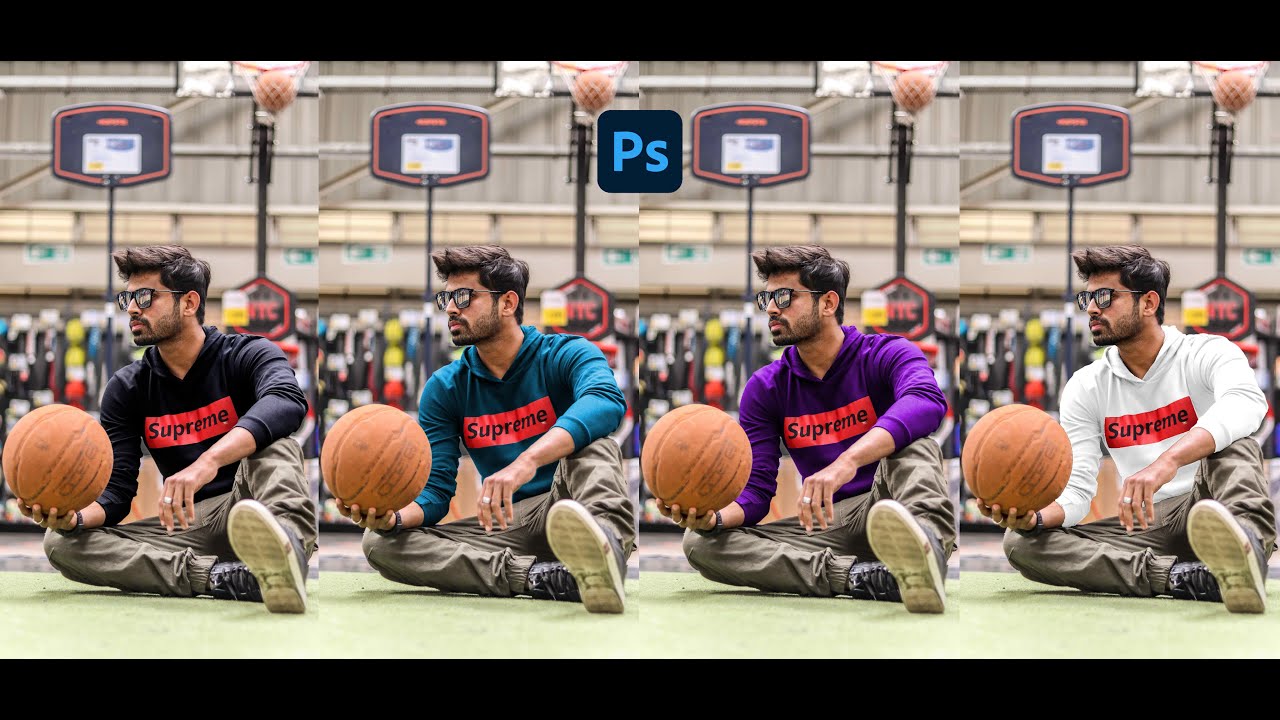 【Photoshop教學】如何用Ps快速將深色衣服轉為白色或其他顏色