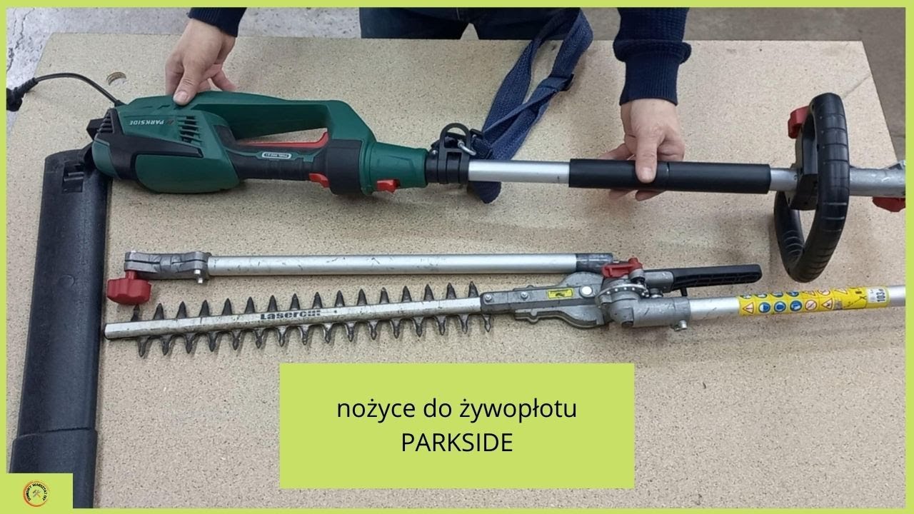 Nożyce do żywopłotu PARKSIDE - test