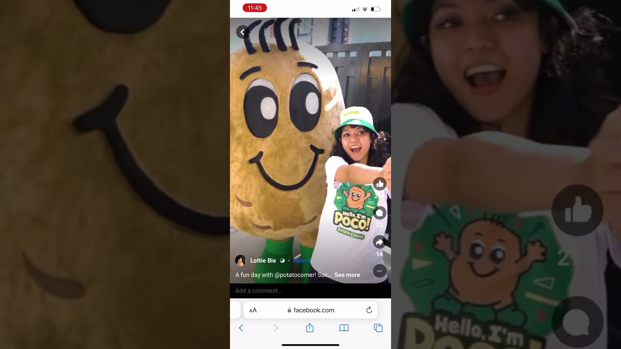 Potato Corner Poco Mascot 2