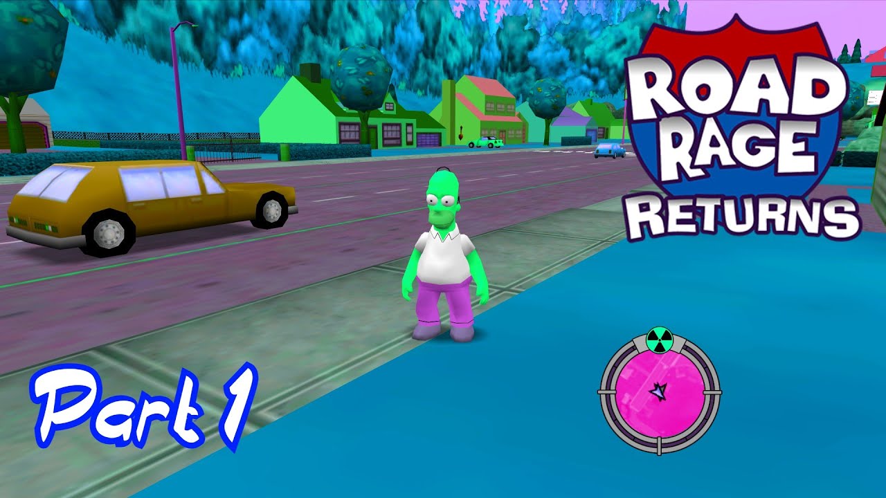 Simpsons Hit & Run - Road Rage Returns Mod