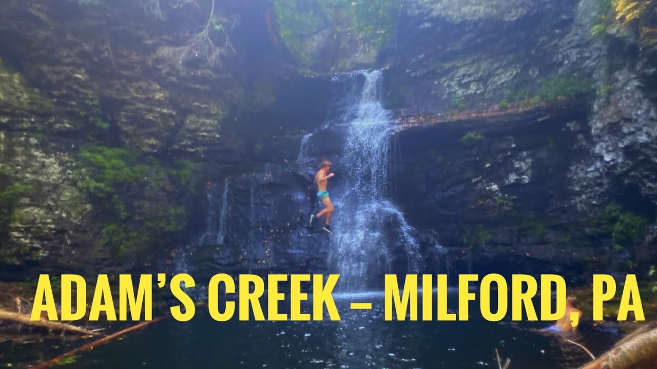 2022 PENNSYLVANIA CLIFF JUMPING at ADAM'S CREEK