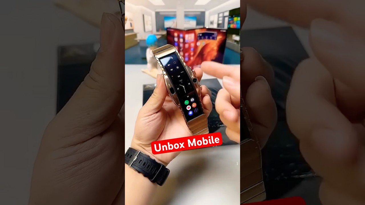 Foldable Watch Mobile 🔥 #watch #watchphone #shorts