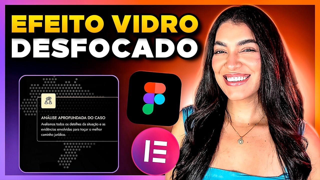Como Fazer Efeito de DESFOCADO no Elementor e Figma [Efeito de Blur]